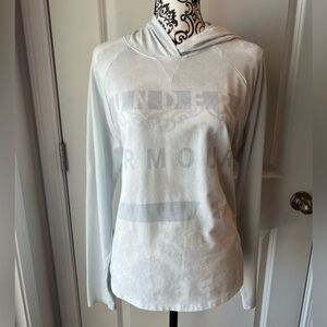 Under Armour light blue hoodie. Large